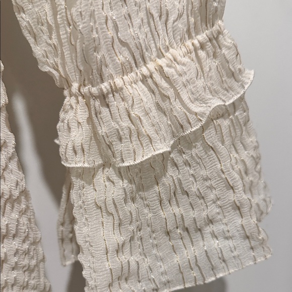 Chloe Cream Ruffle Maxi Dress - Picture 5 of 8